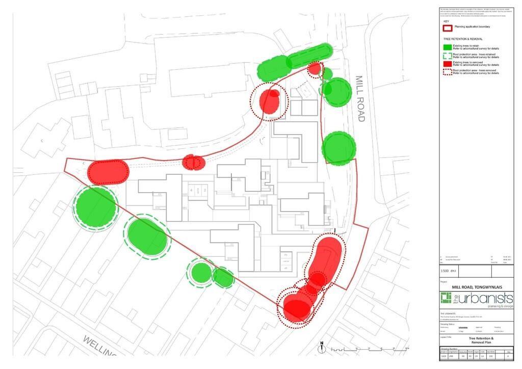 Floorplan for Residential Development Land Off Mill Road, Tongwynlais